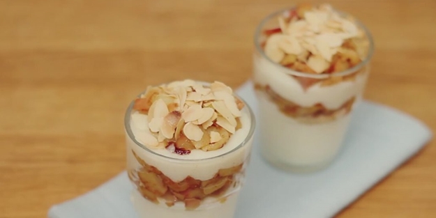 Elmalı irmik tatlısı