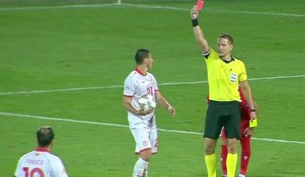 Elmas, sonradan girdi 'kızardı'