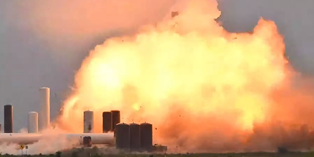 Elon Musk’a soğuk duş! Büyük bir patlamayla infilak etti