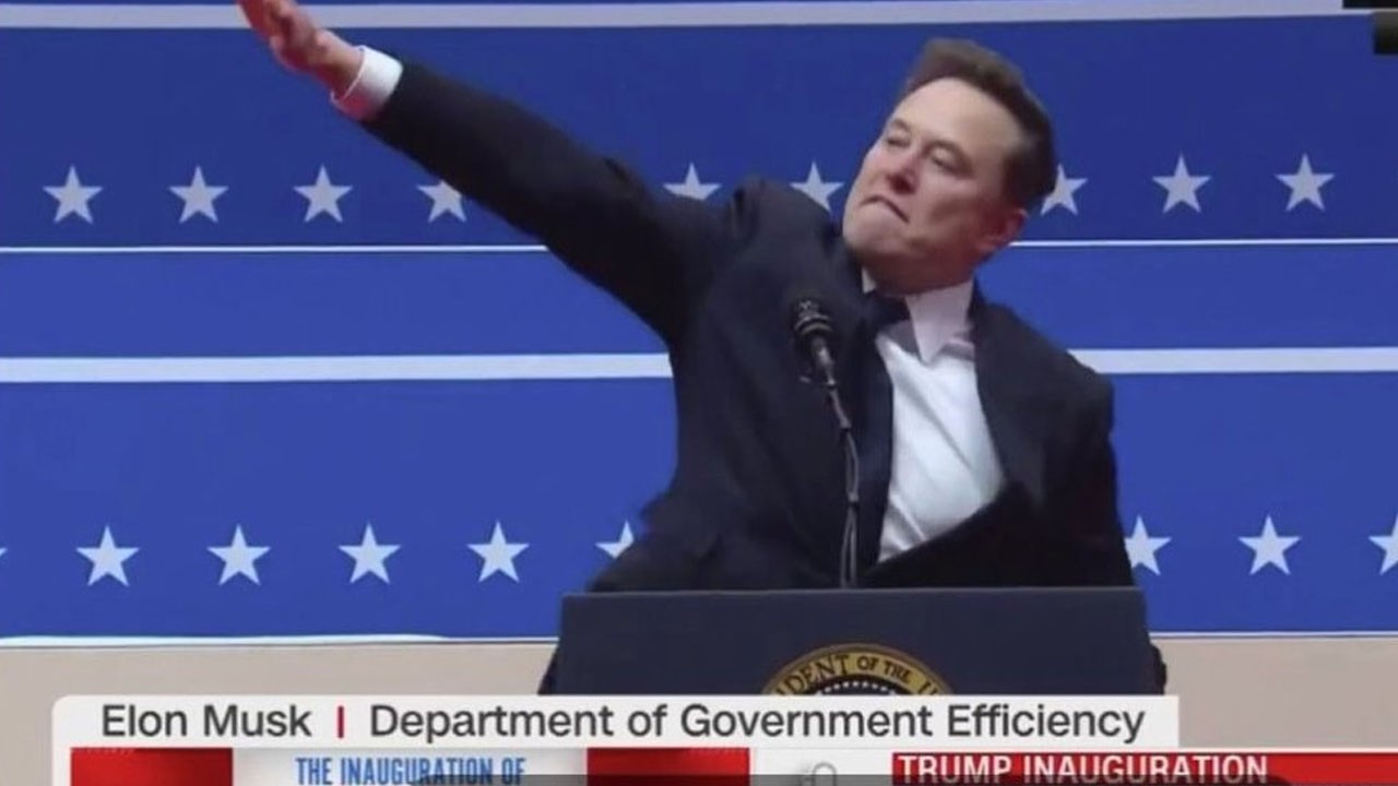 Elon Musk'ın yaptığı o harekete yorum yağdı: Hitler selamı! Gören panik yaptı