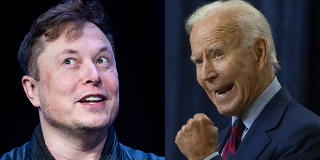 Elon Musk'tan Biden'ı kızdıracak çıkış