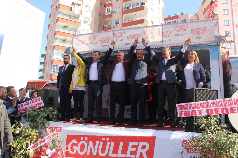 Elvan, Hamit Tuna ile birlikte Serdar Soydan’ın seçim bürosunu açtı 