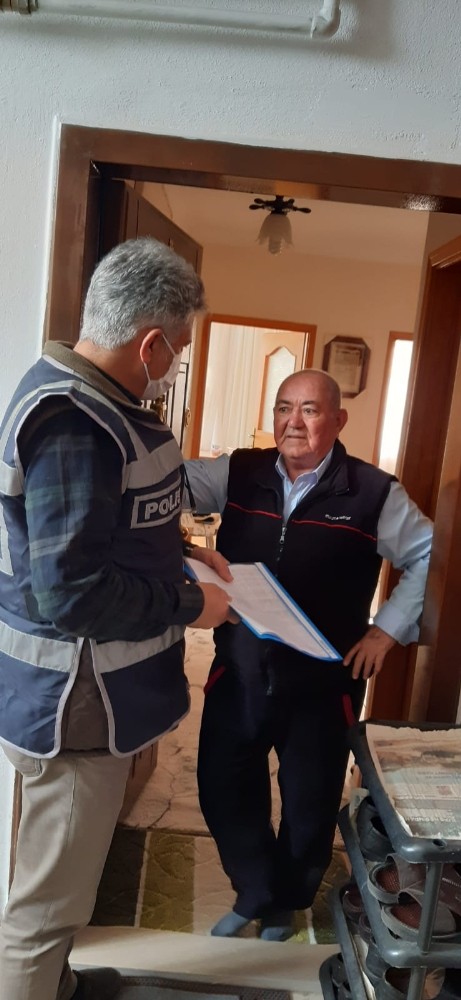 Emekli emniyet mensupları unutulmadı 