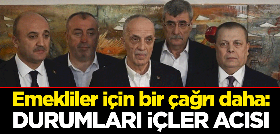 Emekliler için bir çağrı daha: Durumları içler acısı