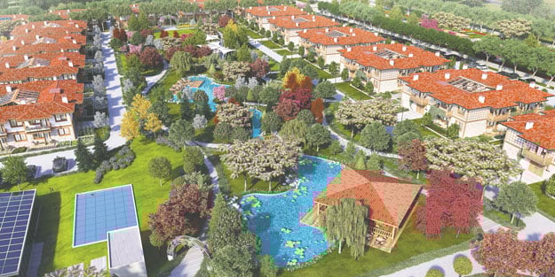 Emeklilik için sağlık dolu köy kuruyor