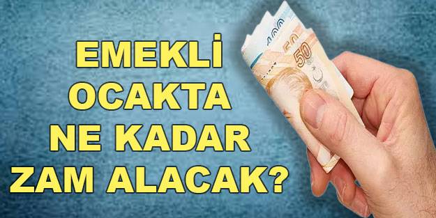 Emekliye ocak zammı ne kadar 2022? Ocak’ta emekliye zam ne kadar?