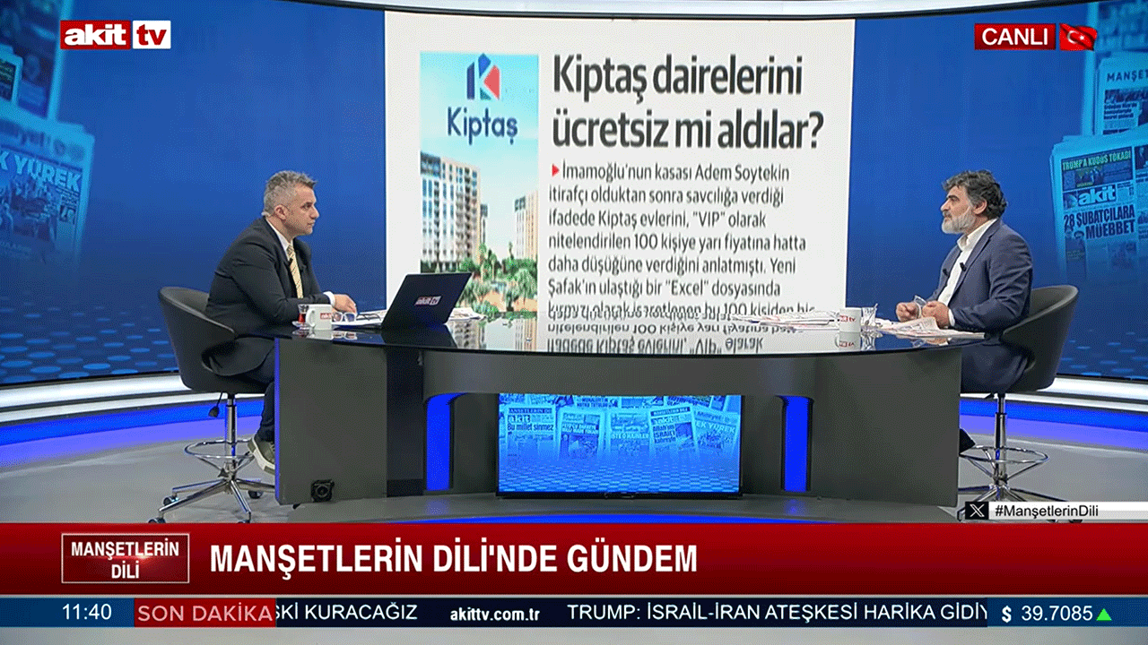 'Emekten yanayız' diyenler şunları izah etmeli! KİPTAŞ dairelerini ücretsiz mi aldılar?