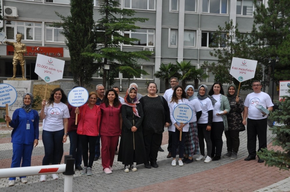 Emet’te ’’Sağlıklı yaşam yürüyüşü’’ 