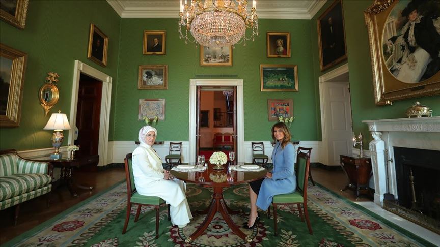 Emine Erdoğan ABD ziyaretine ilişkin sosyal medyadan paylaşım yaptı