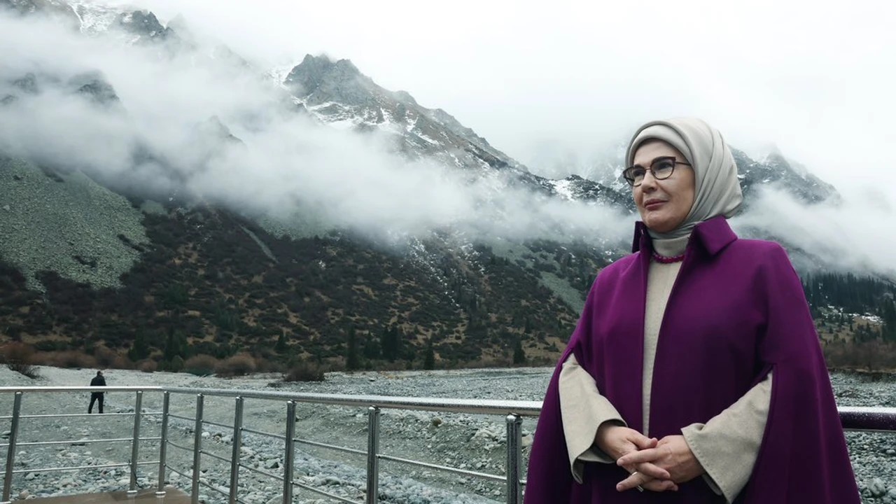 Emine Erdoğan Ala Arça Milli Parkı'nı ziyaret etti