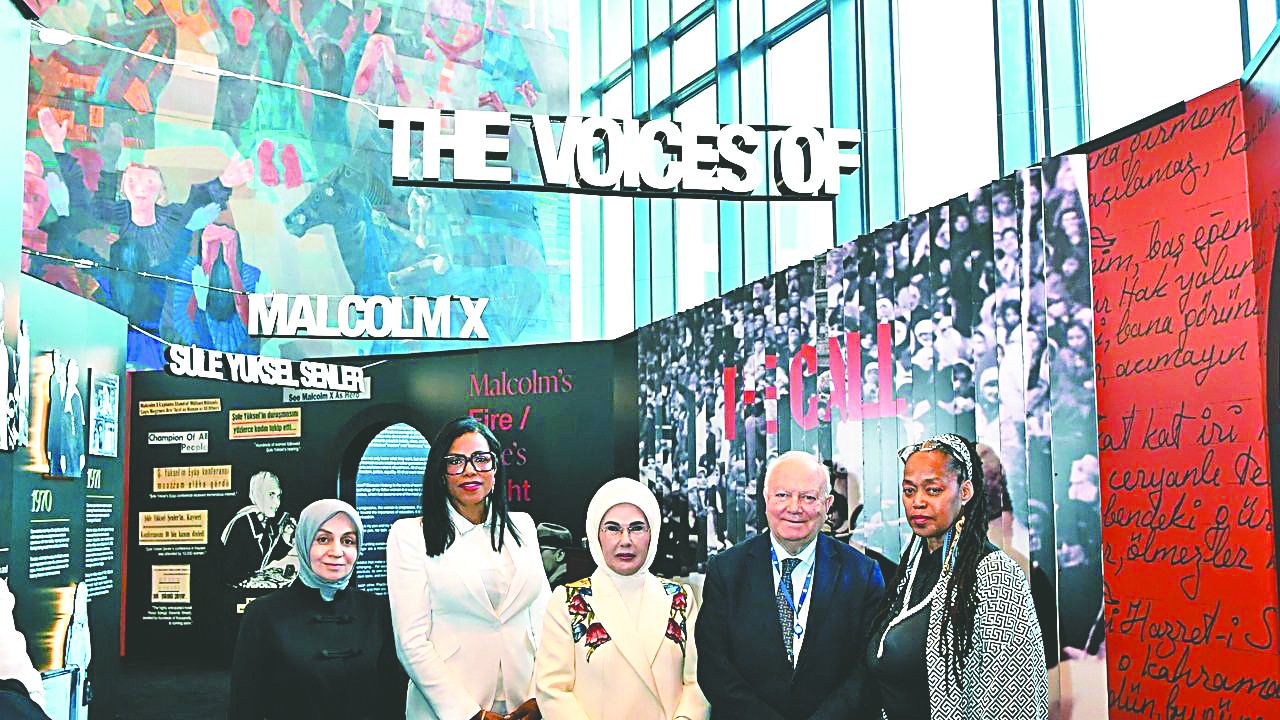 Emine Erdoğan BM’de ‘Yankılar’ sergisini açtı