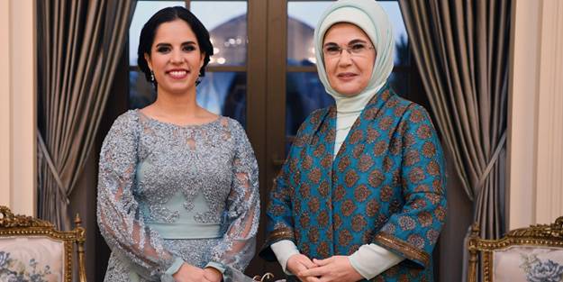 Emine Erdoğan, El Salvador First Lady'si Bukele ile bir araya geldi