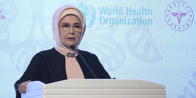 Emine Erdoğan: Filistin'de vahşet artık durmalı