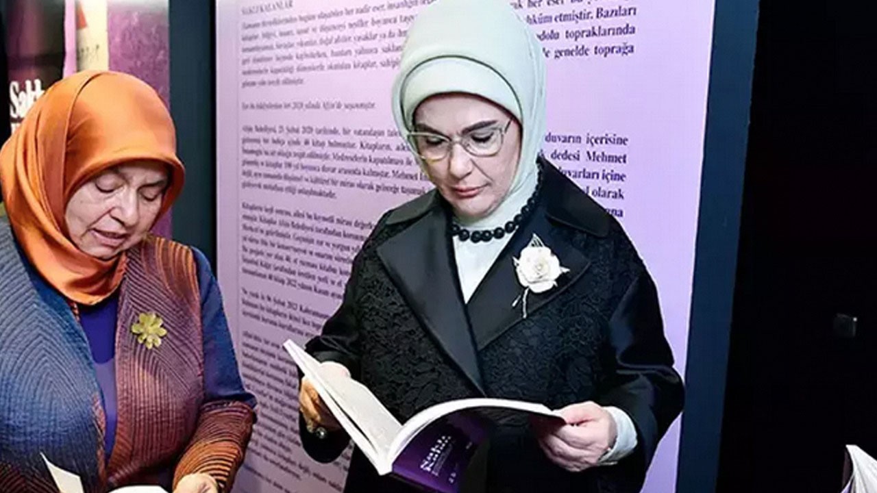 Emine Erdoğan'dan 'Saklı Kalanlar' sergisine ilişkin paylaşım! Anlamlı mesaj