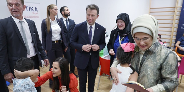 Emine Erdoğan: Ülkemizin yardım eli, dünyanın tüm kadınlarına ve çocuklarına daima uzanır