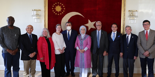 Emine Erdoğan, Uluslararası Pediatri Kurumu heyetini kabul etti