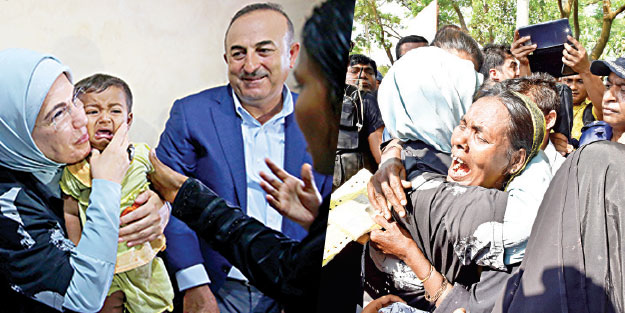 Mazlumlara şefkat eli