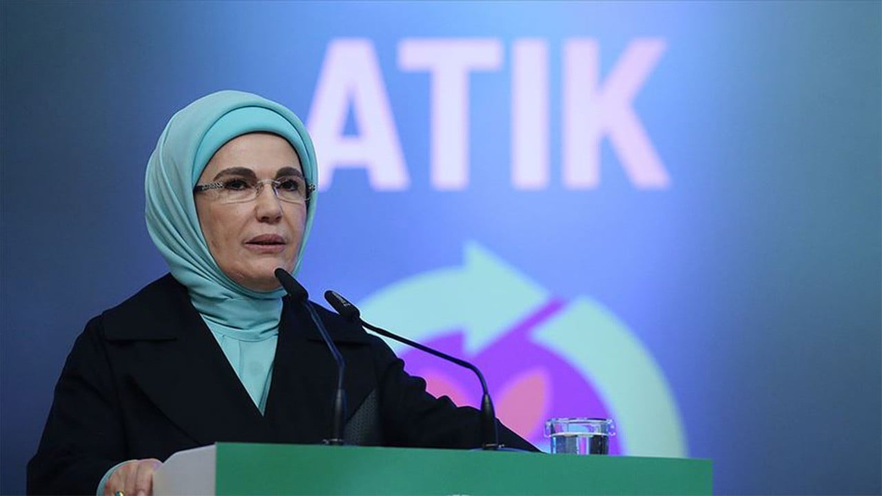 Emine Erdoğan'dan 'Sıfır Atık ve Sürdürülebilirlik Yarışması' paylaşımı