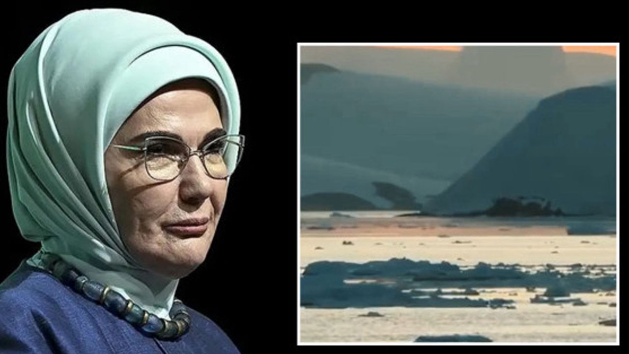 Emine Erdoğan'dan, Türk bilim insanlarının Antarktika'da mikroplastik tespitine ilişkin paylaşım