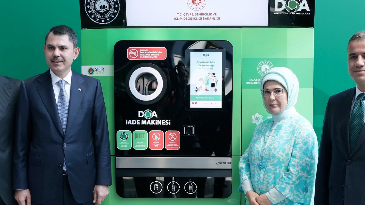 Emine Erdoğan'dan Ümraniye Çevre Şenliği'ndeki (DOA) Depozito İade Makinelerine ilişkin paylaşım