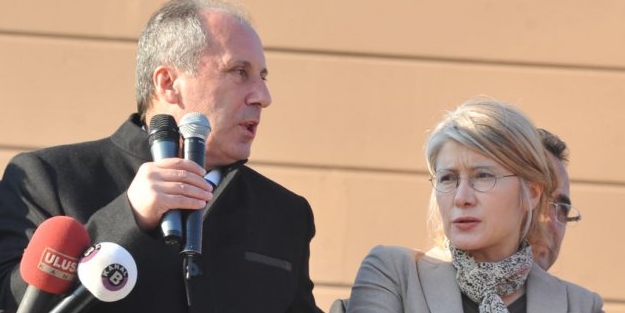 Emine'den Muharrem İnce'ye red