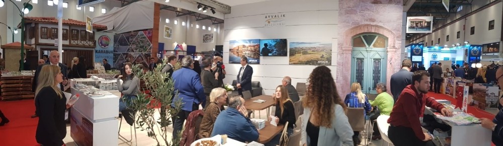 EMITT’te Ayvalık standına yoğun ilgi 
