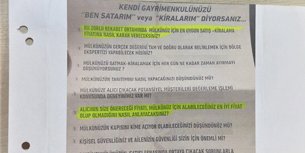 Emlakçılardan büyük alçaklık! Bir türlü rahat durmuyorlar
