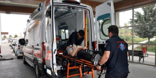 Emlakçıya silahlı saldırı