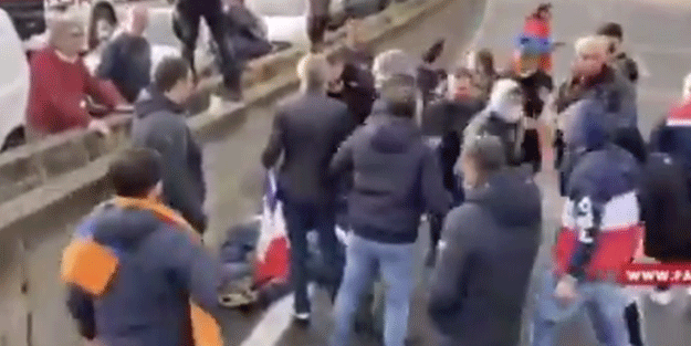 Emmanuel Macron körükledi! Fransa’da Türklere saldırı