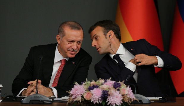 Emmanuel Macron ülkesi için Erdoğan'a dert yandı!