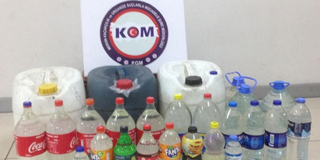 Emniyet içkicilerin canını kurtardı! Tam 658 litre