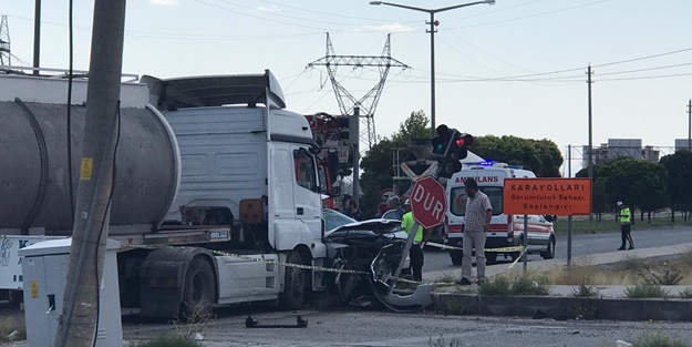 Emniyet Müdürü Kamil Karabörk trafik kazası geçirdi