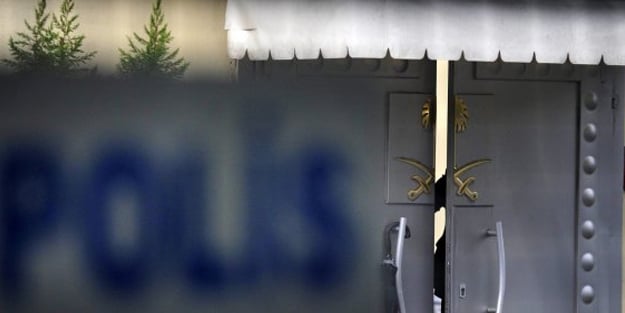 Emniyet yetkilileri Suudi Konsolosluğuna girdi