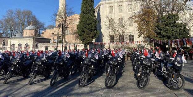 Emniyete 215 yeni motosiklet