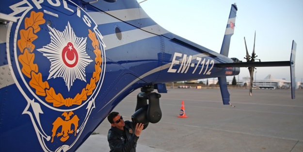 Emniyetin göklerdeki kartal gözü 