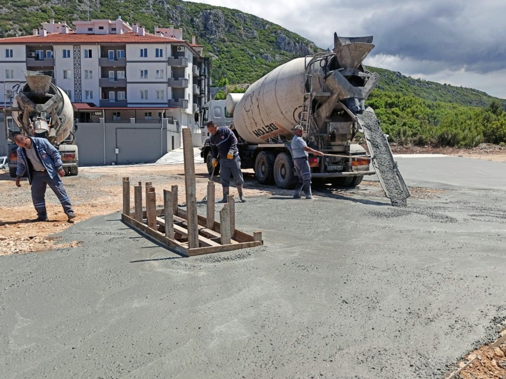 Emniyetin yeni ek hizmet binasına Menteşe Belediyesinden destek 