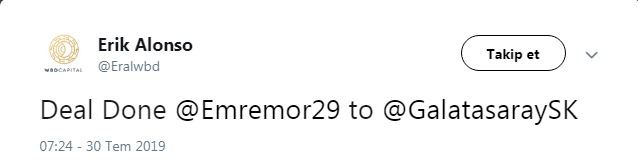 Emre Mor’un menajeri duyurdu: 