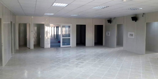 Çadır kente tam donanımlı hastane