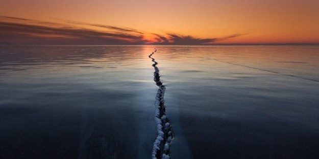 En büyük göl ikiye ayrıldı