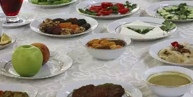En erken iftar o ilçede yapıldı