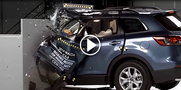 En güvenilir araçların 60 km çarpışma testi