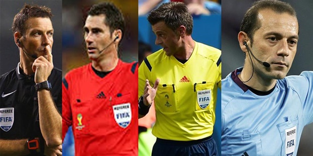 En iyi hakemler arasında ilk 10'da!