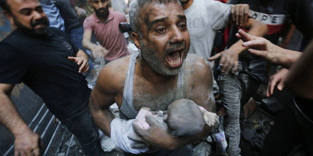 En küçüğü bir haftalık… İşgal, Gazze Şeridi'nde her gün 100 çocuğu katlediyor!