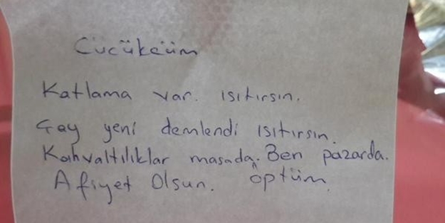 En sevimli anne notları - FOTO