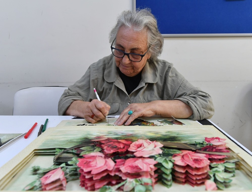 En yaşlı kursiyer umut dolu 