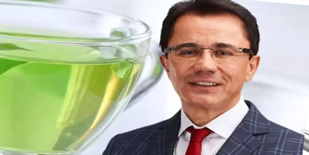 Ender Saraç'tan zayıflatan çay kürü! Maden suyunun içine yeşil çay ekleyip...