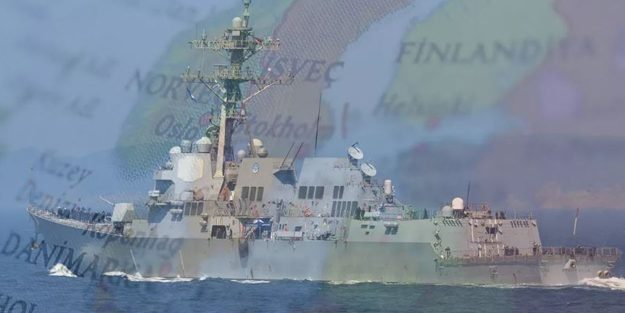 Endişelendiren açıklama! Rus savaş gemileri o ülkede görüldü