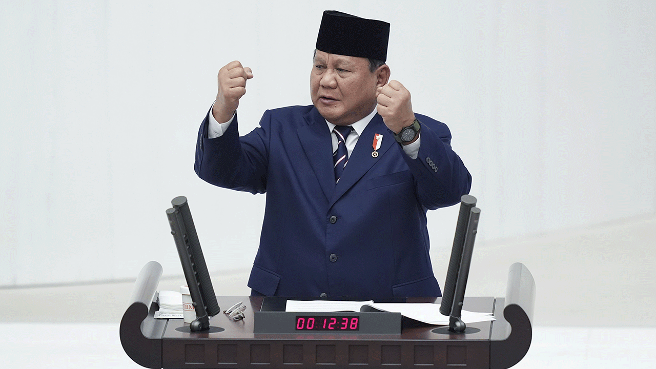 Endonezya Cumhurbaşkanı Subianto TBMM'de konuştu: Türkiye en büyük Müslüman medeniyettir