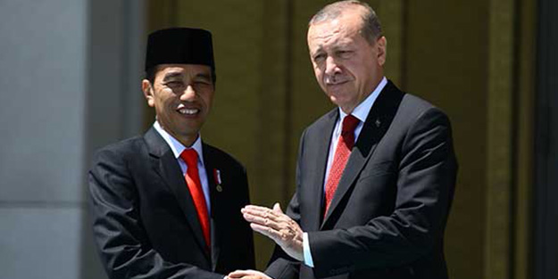 Endonezya Cumhurbaşkanı Widodo'dan tebrik!
