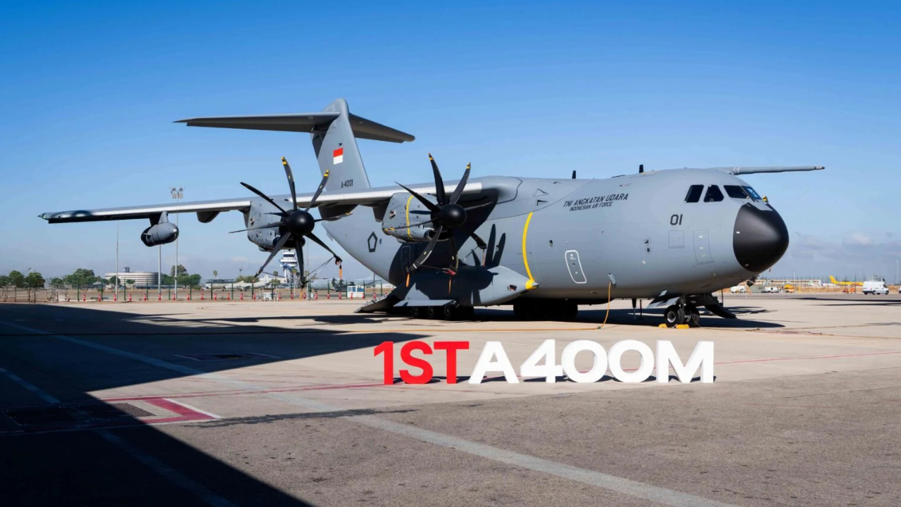 Endonezya gökyüzüne yeni güç katıyor: Airbus A400M teslim edildi